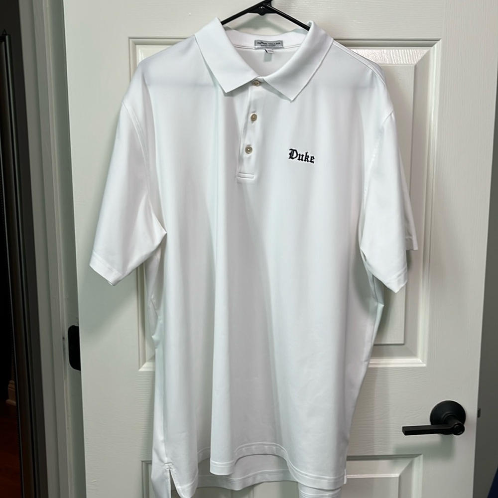 Mens Peter Millar Duke University Polo Shirt. Great condition.